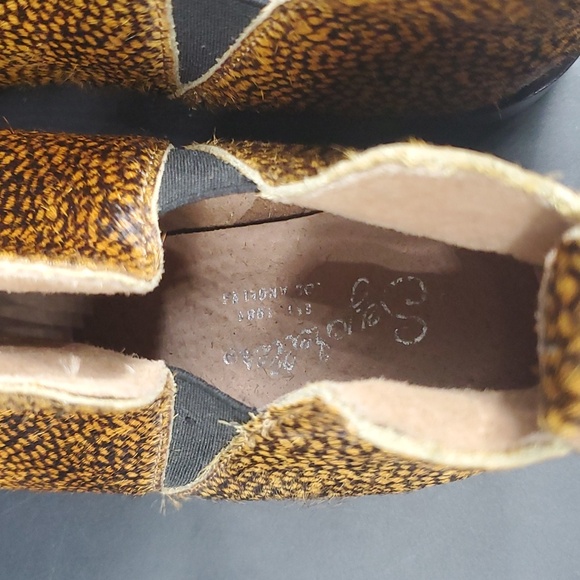 Anthropologie Seychelles Offstage Chelsea Boots Animal Print 8.5 - Picture 6 of 11
